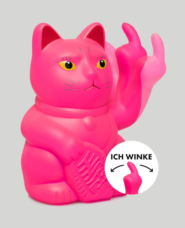 Angry Cat - Pink